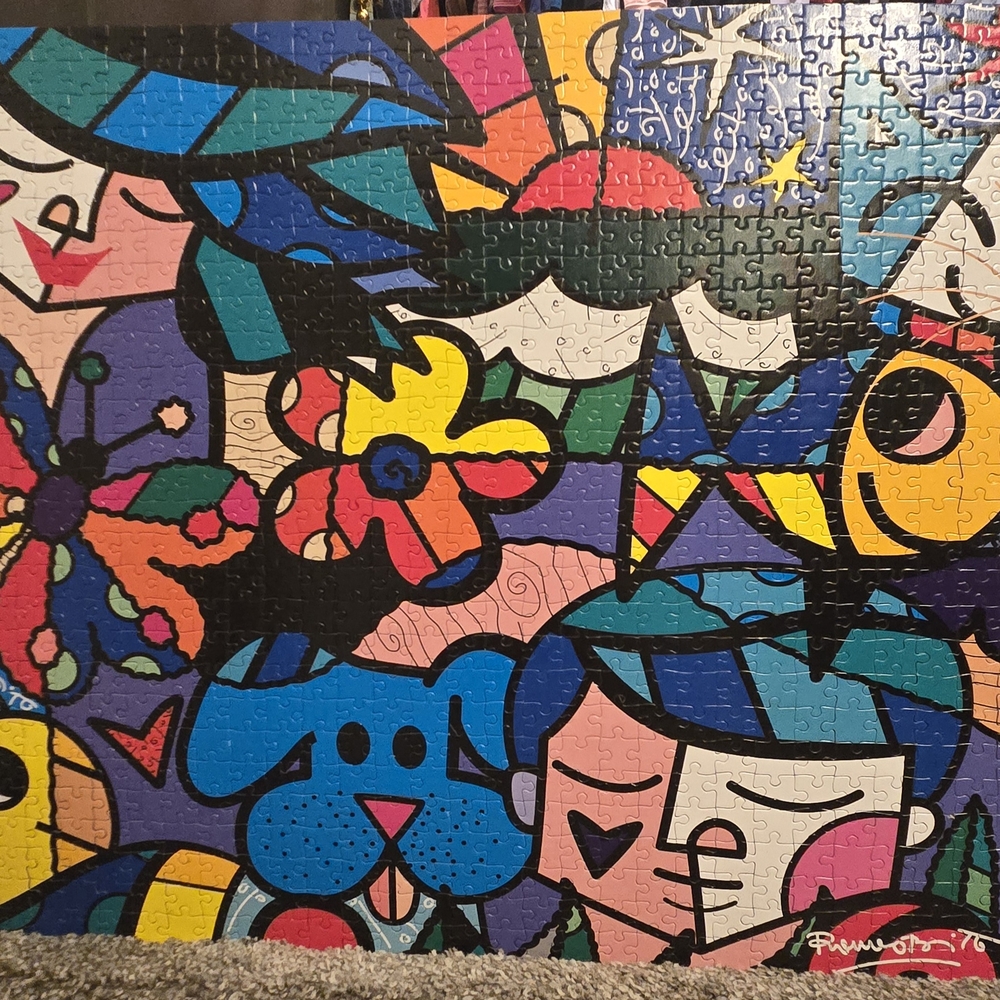 Colorful Abstract Art Puzzle